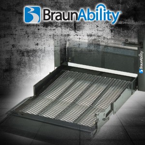 Braun™ NL-2 Millennium-2 Series™ Wheelchair Lift (outside view) 